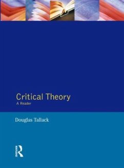 Critical Theory - Tallack, Douglas