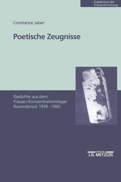 Poetische Zeugnisse - Jaiser, Constanze