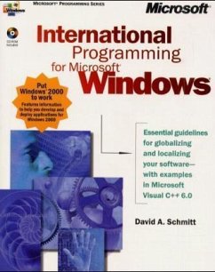 International Programming for Microsoft Windows, w. CD-ROM