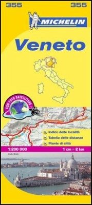 Veneto - Michelin Local Map 355 - Michelin