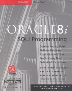 Oracle 8i SQLJ Programming - Morisseau-Leroy, Nirva; Solomon, Martin K.; Momplaisir, Gerald P.