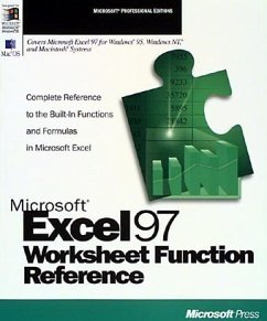 Microsoft Excel 97 Worksheet Function Reference