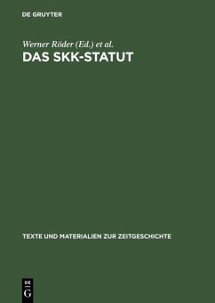 Cover Das SKK-Statut