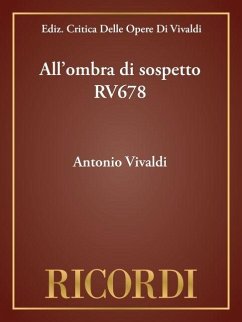 Cover All'ombra Di Sospetto: Cantata Per Soprano, Flauto Traverso E Basso Continuo