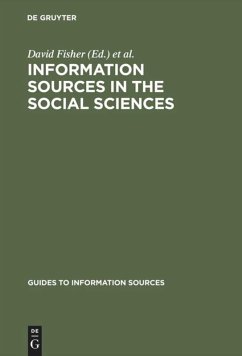 Cover Information Sources in the Social Sciences