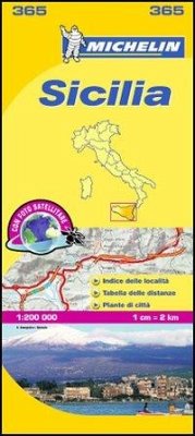 Sicily - Michelin Local Map 365 - Michelin