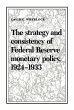 The Strategy and Consistency of Federal... - Bild 1