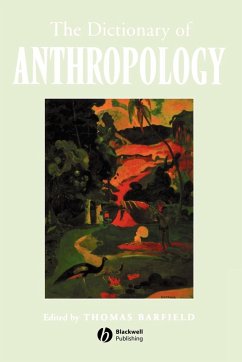 Cover The Dictionary of Anthropology