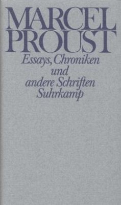 Essays, Chroniken und andere Schriften / Werke, Frankfurter Ausgabe 3 - Proust, Marcel