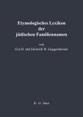Etymologisches Lexikon der jüdischen Familiennamen