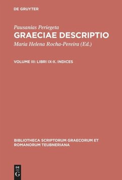 Graeciae Descriptio: Libri Ix-x. Indices (3)