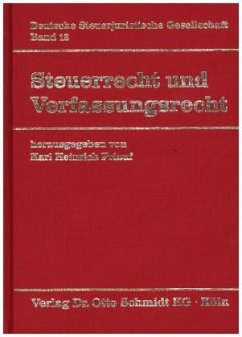 Cover Steuerrecht und Verfassungsrecht