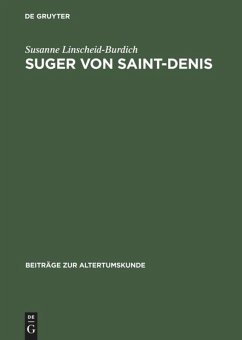 Suger von Saint-Denis - Linscheid-Burdich, Susanne