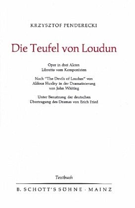 Die Teufel von Loudun Die Teufel von Loudun