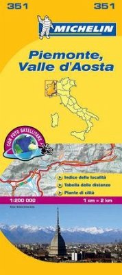 Cover Piemonte & VA - Michelin Local Map 351