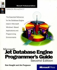 Microsoft Jet Database Engine Programmer's Guide, w. CD-ROM Microsoft Jet Database Engine Programmer's Guide, w. CD-ROM