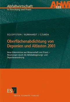 Oberflächenabdichtungen von Deponien und Altlasten 2001