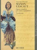 Manon Lescaut: Vocal Score