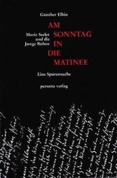 Cover Am Sonntag in die Matinee