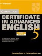 Cambridge Certificate in Advanced English 5 Self-Study Pack