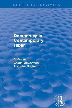 Cover Democracy in Contemporary Japan