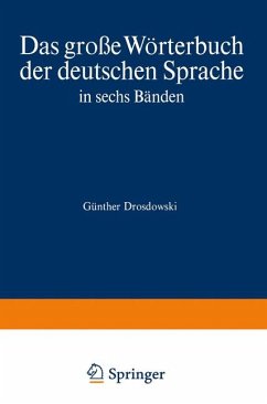 G-Kal / (Duden) Das große Wörterbuch der deutschen Sprache Bd.3 - Drosdowski, Günther