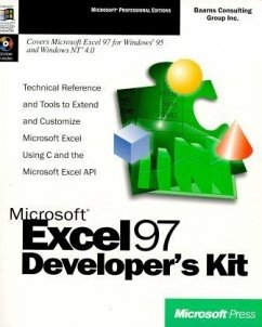 Microsoft Excel 97 Developer's Kit, w. CD-ROM Microsoft Excel 97 Developer's Kit, w. CD-ROM