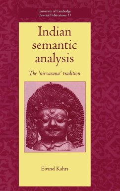 Indian Semantic Analysis - Kahrs, Eivind