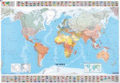 The World - Michelin rolled & tubed wall map Encapsulated - Michelin