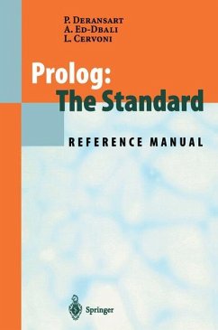 Prolog: The Standard - Deransart, Pierre;Ed-Dbali, Abdel A.;Cervoni, Laurent