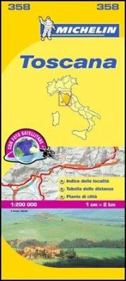 Toscana - Michelin Local Map 358 - Michelin