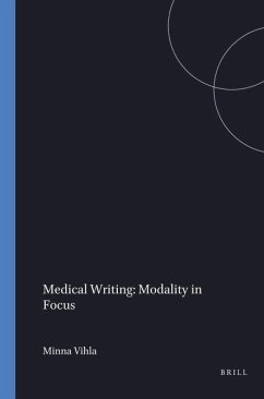Cover Medical Writing: Modality in Focus