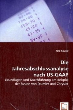 Die Jahresabschlussanalyse nach US-GAAP - Gaugel, Jörg