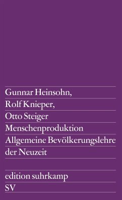 Menschenproduktion - Steiger, Otto;Heinsohn, Gunnar;Knieper, Rolf