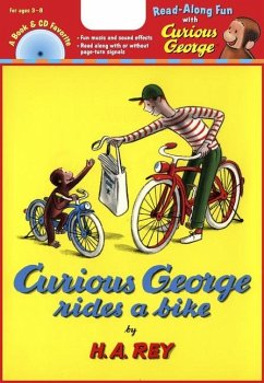 Curious George Rides a Bike Book & CD - Rey, H A; Rey, Margret