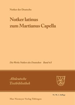 »Notker latinus« zum Martianus Capella