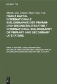 Bibliographie der Sekundärliteratur 1955¿1997 / Bibliography of Secondary Literature 1955¿1997