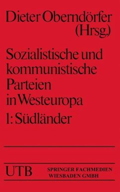 Sozialistische und kommunistische Parteien in Westeuropa - Oberndörfer, Dieter