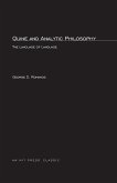 Quine and Analytic Philosophy