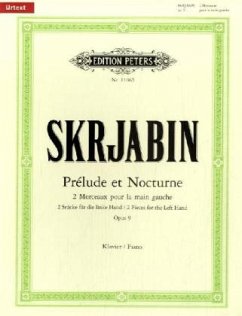 Prélude et Nocturne op.9, Klavier - Skrjabin, Alexandr N.