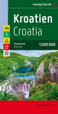 Freytag & Berndt Autokarte Kroatien. Hrvatska. Kroatie. Croatia. Croatie. Croazia