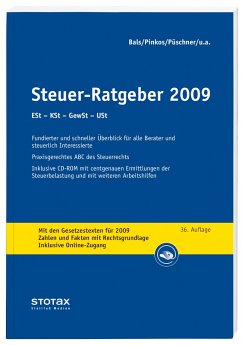 Cover Steuer-Ratgeber 2009