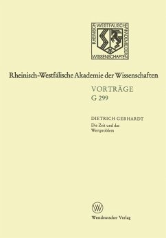 Die Zeit und das Wertproblem, dargestellt an den Übersetzungen V. A. Zukovskijs - Gerhardt, Dietrich