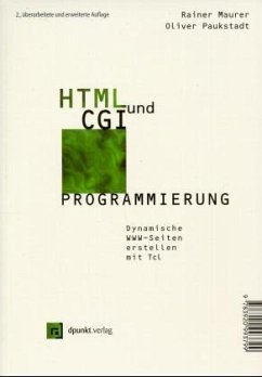 HTML und CGI-Programmierung, m. CD-ROM