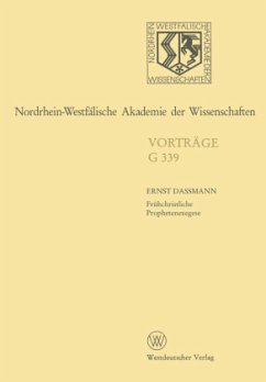 Nordrhein-Westfälische Akademie der Wissenschaften - Dassmann, Ernst