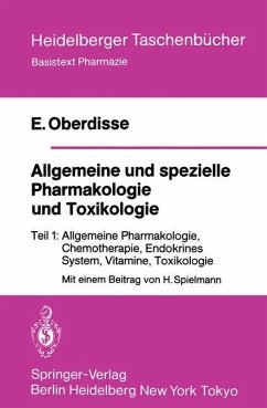 Allgemeine und spezielle Pharmakologie und Toxikologie - Oberdisse, E.