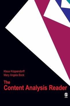 The Content Analysis Reader - Krippendorff, Klaus; Bock, Mary Angela