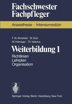 Weiterbildung 1 - Ahnefeld, F. W.; Valerius, T.; Halmagyi, M.; Dick, W.