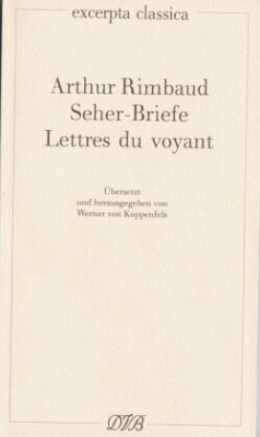 Lettres du voyant. Seherbriefe - Rimbaud, Arthur