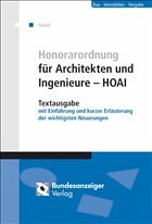 Honorarordnung für Architekten und Ingenieure - HOAI - Hebel, Johann Peter